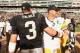 Carson Palmer got the best of Big Ben Sunday