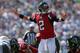 SAN DIEGO, CA - SEPTEMBER 23: Quarterback Matt Ryan #2 of the Atlanta Falcons calls out a play against the San Diego Chargers in the first quarter at Qualcomm Stadium on September 23, 2012 in San Diego, California. The Falcons defeated the Chargers 27-3. (Photo by Jeff Gross/Getty Images)