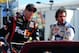 The signs are starting to point to this year's Chase for the Sprint Cup championship being between Denny Hamlin (left) and Jimmie Johnson.