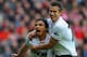 United's Goalscorers Celebrate