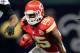 NEW ORLEANS, LA - SEPTEMBER 23: Jamaal Charles #25 of the Kansas City Chiefs runs for yards against the New Orleans Saints during a game at the Mercedes-Benz Superdome on September 23, 2012 in New Orleans, Louisiana. (Photo by Stacy Revere/Getty Images)