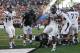 Sept 22, 2012; Honolulu, HI, USA; Nevada Wolf Pack running back Stefphon Jefferson (25) runs the ball in for a touchdown against Hawaii Warriors during the second quarter at Aloha Stadium. Nevada defeated Hawaii 69-24. Mandatory Credit: Marco Garcia-US PRESSWIRE