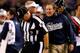 Bill Belichick is not happy with the call