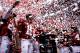 NEW ORLEANS, LA - JANUARY 09: Dre Kirkpatrick #21 and Darius Hanks #15 of the Alabama Crimson Tide celebrate after defeating Louisiana State University Tigers in the 2012 Allstate BCS National Championship Game at Mercedes-Benz Superdome on January 9, 2012 in New Orleans, Louisiana. Alabama won the game by a score of 21-0. (Photo by Andy Lyons/Getty Images)