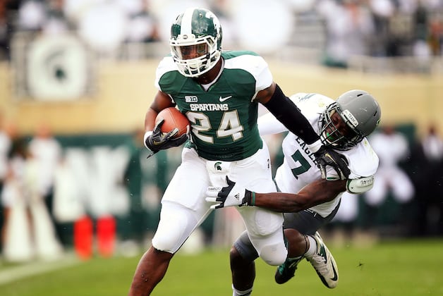 MSU's Le'Veon Bell Earns Second Big Ten Weekly Honor After Career Rushing Day