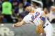 NEW YORK, NY - SEPTEMBER 21: David Wright #5 of the New York Mets throws to first base against the Miami Marlins at Citi Field on September 21, 2012 in the Flushing neighborhood of the Queens borough of New York City. (Photo by Alex Trautwig/Getty Images)