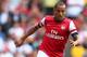 LONDON, ENGLAND - SEPTEMBER 15: Theo Walcott of Arsenal on the ball during the Barclays Premier League match between Arsenal and Southampton at Emirates Stadium on September 15, 2012 in London, England. (Photo by Clive Mason/Getty Images)