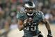 December 18, 2011; Philadelphia, PA USA; Philadelphia Eagles running back LeSean McCoy (25) against the New York Jets during the game at Lincoln Financial Field. The Eagles won 45-19. Mandatory Credit: Eric Hartline-US PRESSWIRE