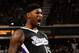 SACRAMENTO, CA - DECEMBER 26: DeMarcus Cousins #15 of the Sacramento Kings celebrates after making a basket against the Los Angeles Lakers at Power Balance Pavilion on December 26, 2011 in Sacramento, California. NOTE TO USER: User expressly acknowledges and agrees that, by downloading and or using this photograph, User is consenting to the terms and conditions of the Getty Images License Agreement. (Photo by Ezra Shaw/Getty Images)