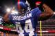 EAST RUTHERFORD, NJ - SEPTEMBER 05: running back Ahmad Bradshaw #44 of the New York Giants reacts after scoring a touchdown in the third quarter against the Dallas Cowboys during the 2012 NFL season opener at MetLife Stadium on September 5, 2012 in East Rutherford, New Jersey. (Photo by Jeff Zelevansky/Getty Images)