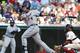 CLEVELAND, OH - SEPTEMBER 16: Miguel Cabrera #24 of the Detroit Tigers hits a three run home run off of Joe Smith #38 (not pictured) of the Cleveland Indians during the seventh inning of their game on September 16, 2012 at Progressive Field in Cleveland, Ohio. (Photo by David Maxwell/Getty Images)