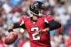 SAN DIEGO, CA - SEPTEMBER 23: Quarterback Matt Ryan #2 of the Atlanta Falcons drops back to pass against the San Diego Chargers at Qualcomm Stadium on September 23, 2012 in San Diego, California. (Photo by Jeff Gross/Getty Images)