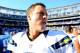 September 16, 2012; San Diego, CA, USA; San Diego Chargers quarterback Philip Rivers (17) after the game against the Tennessee Titans at Qualcomm Stadium. The Chargers won 38-10. Mandatory Credit: Christopher Hanewinckel-US PRESSWIRE