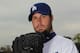 GLENDALE, AZ - FEBRUARY 27: Eric Gagne of the Los Angeles Dodgers poses during media photo day on February 27, 2010 at the Ballpark at Camelback Ranch, in Glendale, Arizona. (Photo by Jed Jacobsohn/Getty Images)
