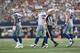 ARLINGTON, TX - SEPTEMBER 23: Tony Romo #9 of the Dallas Cowboys at Cowboys Stadium on September 23, 2012 in Arlington, Texas. (Photo by Ronald Martinez/Getty Images)