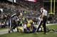 SEATTLE, WA - SEPTEMBER 24: Wide receiver Golden Tate #81 of the Seattle Seahawks makes a catch in the end zone to defeat the Green Bay Packers on a controversial call by the officials at CenturyLink Field on September 24, 2012 in Seattle, Washington. (Photo by Otto Greule Jr/Getty Images)