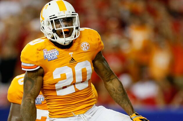 Georgia to Test Progress of Tennessee's Run Game