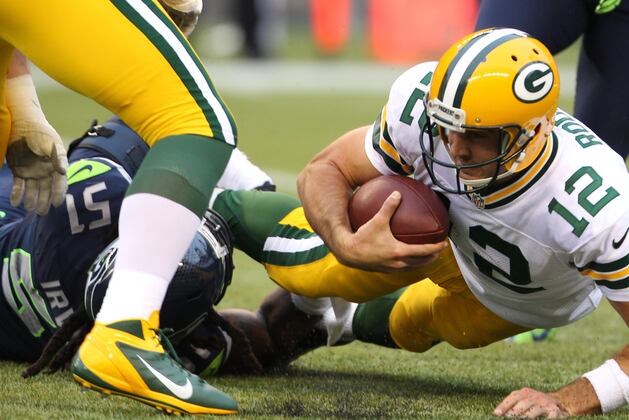 Seahawks First Team Since 2010 to Hold Aaron Rodgers to No Touchdowns