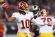 Redskins rookie Robert Griffin III (956 Total Yards, 7 TD) stands as the top-ranked fantasy quarterback after just three weeks of NFL action.