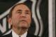 NEW YORK, NY - SEPTEMBER 13: Commissioner Gary Bettman of the National Hockey League speaks to the media at Crowne Plaza Times Square on September 13, 2012 in New York City. (Photo by Bruce Bennett/Getty Images)