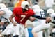 April 21, 2012; University Park, PA, USA; Penn State Nittany Lions quarterback Paul Jones (7) fakes a handoff in the second quarter during the spring game at Beaver Stadium. Mandatory Credit: Rob Christy-US PRESSWIRE