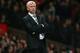 MANCHESTER, ENGLAND - SEPTEMBER 26: Alan Pardew the manager of Newcastle United looks on during the Capital One Cup Third Round match between Manchester United and Newcastle United at Old Trafford on September 26, 2012 in Manchester, England. (Photo by Alex Livesey/Getty Images)