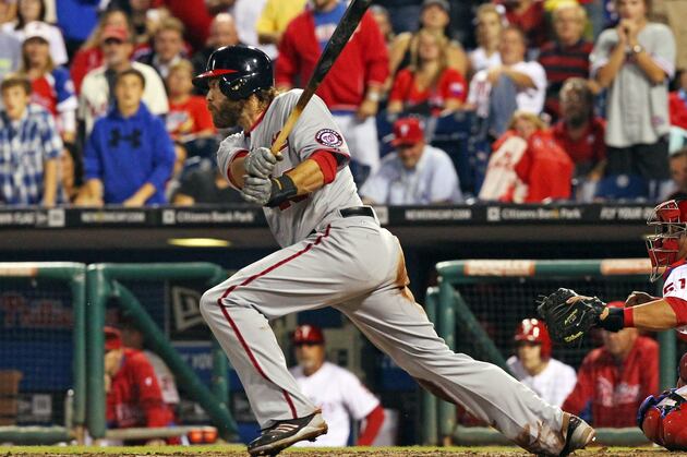Werth Discusses His Big Hit and His Fake-out Ball Toss