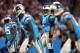 CHARLOTTE, NC - SEPTEMBER 20: Cam Newton #1 of the Carolina Panthers during their game at Bank of America Stadium on September 20, 2012 in Charlotte, North Carolina. (Photo by Streeter Lecka/Getty Images)