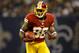 September 9, 2012; New Orleans, LA, USA; Washington Redskins wide receiver Pierre Garcon (88) runs after a catch during the first quarter of a game against the New Orleans Saints at the Mercedes-Benz Superdome. Mandatory Credit: Derick E. Hingle-US PRESSWIRE