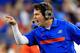 JACKSONVILLE, FL - OCTOBER 29: Head coach Will Muschamp of the Florida Gators points during the game against the Georgia Bulldogs at EverBank Field on October 29, 2011 in Jacksonville, Florida. (Photo by Sam Greenwood/Getty Images)