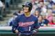 CLEVELAND, OH - AUGUST 6: Tsuyoshi Nishioka #1 of the Minnesota Twins at bat during the second inning against the Cleveland Indians at Progressive Field on August 6, 2012 in Cleveland, Ohio. (Photo by Jason Miller/Getty Images)