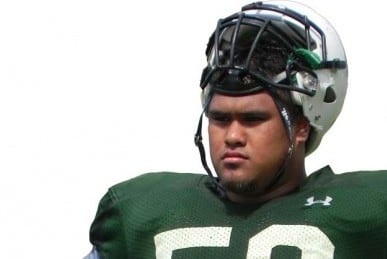 Hawaii DTs Carted off Field, Flash 'shaka' Sign