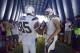 SAN DIEGO, CA - SEPTEMBER 23: Antonio Gates #85 and Philip Rivers # 17 of the San Diego Chargers prepare to walk out onto the field against the Atlanta Falcons on September 23, 2012 at Qualcomm Stadium in San Diego, California. (Photo by Donald Miralle/Getty Images)