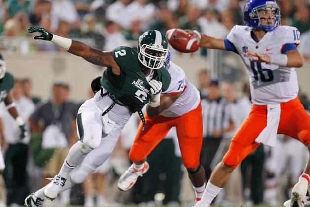 William Gholston Back in Starting Lineup vs. OSU