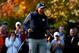 MEDINAH, IL - SEPTEMBER 29: Phil Mickelson of the USA celebrates winning the ninth hole during day two of the Morning Foursome Matches for The 39th Ryder Cup at Medinah Country Club on September 29, 2012 in Medinah, Illinois. (Photo by Jamie Squire/Getty Images)
