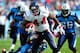 NASHVILLE, TN - OCTOBER 23: Ben Tate #44 of the Houston Texans runs against the Tennessee Titans during play at LP Field on October 23, 2011 in Nashville, Tennessee. Houston won 41-7. (Photo by Grant Halverson/Getty Images)