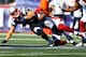 FOXBORO, PA - SEPTEMBER 16: Julian Edelman #11 of the New England Patriots is tackled by a member of the Arizona Cardinals defense during the game on September 16, 2012 at Gillette Stadium in Foxboro, Massachusetts. (Photo by Jared Wickerham/Getty Images)