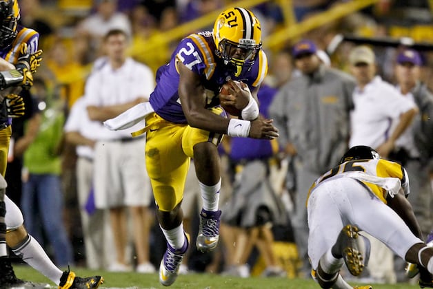 LSU's Five Fumbles Not Lost on Miles