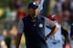 MEDINAH, IL - SEPTEMBER 29: Tiger Woods of the USA waits on a green during day two of the Afternoon Four-Ball Matches for The 39th Ryder Cup at Medinah Country Club on September 29, 2012 in Medinah, Illinois. (Photo by Jamie Squire/Getty Images)