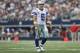 ARLINGTON, TX - SEPTEMBER 23: Tony Romo #9 of the Dallas Cowboys at Cowboys Stadium on September 23, 2012 in Arlington, Texas. (Photo by Ronald Martinez/Getty Images)