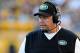 PITTSBURGH, PA - SEPTEMBER 16: Heach coach Rex Ryan of the New York Jets looks on during the game against the Pittsburgh Steelers on September 16, 2012 at Heinz Field in Pittsburgh, Pennsylvania. (Photo by Joe Sargent/Getty Images)