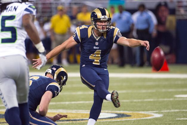 Rookie Greg Zuerlein Leads St. Louis Rams to 19-13 Win over Seattle Seahawks