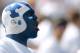 PROVO, UT - SEPTEMBER 23: A fan of the Brigham Young Cougars gets into the spirit prior to the game against the Utah State Aggies on September 23, 2006 at La Vell Edwards Stadium in Provo, Utah. (Photo By Kent Horner/Getty Images)