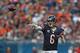 CHICAGO, IL - SEPTEMBER 23: Jay Cutler #6 of the Chicago Bears throws a pass against the St. Louis Rams at Soldier Field on September 23, 2012 in Chicago, Illinois. The Bears defeated the Rams 23-6. (Photo by Jonathan Daniel/Getty Images)