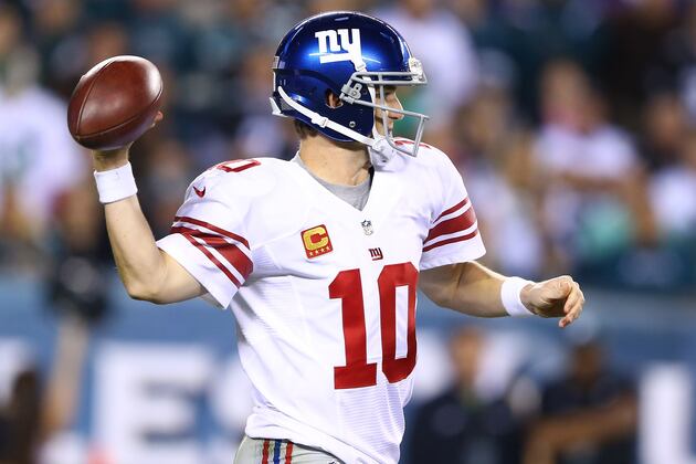 Giants Are Still All About Eli Manning