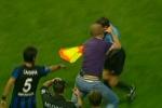 Ukrainian Soccer Fan Attacks Referee