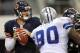 ARLINGTON, TX - SEPTEMBER 19: Quarterback Jay Cutler #6 of the Chicago Bears at Cowboys Stadium on September 19, 2010 in Arlington, Texas. (Photo by Ronald Martinez/Getty Images)