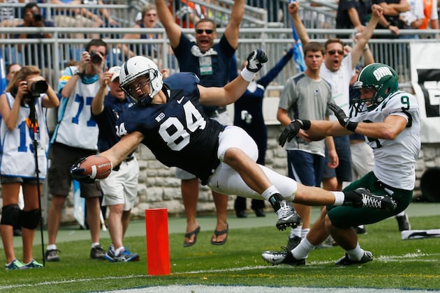Seldom-Used Tight End Matt Lehman Makes Splash with Second-Half Heroics