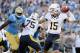 Datone Jones will look to sack Maynard on Saturday in Berkeley