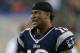 FOXBORO, MA - AUGUST 9: Jabar Gaffney #10 of the New England Patriots watches the action from sidelines in a preseason game against the Orleans Saints in the first half at Gillette Stadium on August 9, 2012 in Foxboro, Massachusetts. (Photo by Jim Rogash/Getty Images)